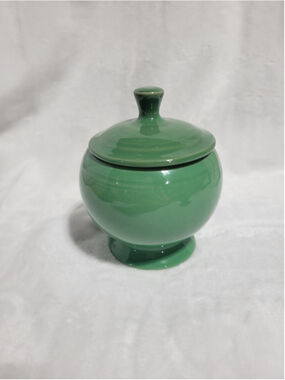 Fiesta Fiestaware Meadow Individual Sugar Bowl with Lid Homer Laughlin HLC